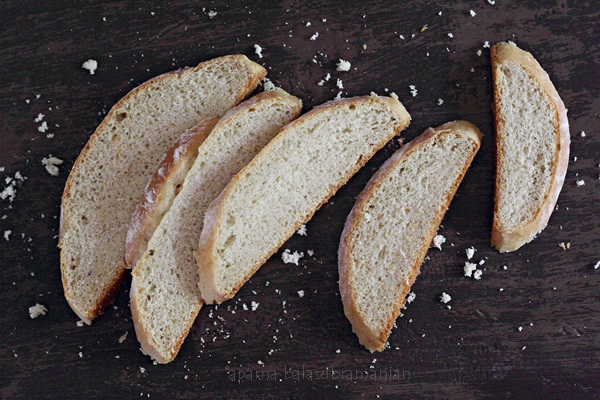 Easy White Bread Slices