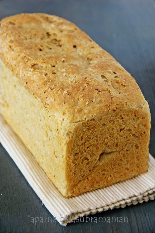 NO FLOUR NEEDED! GLUTEN-FREE RICE BREAD WITHOUT OVEN. 