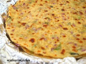 Misi Roti - Spiced Whole Wheat And Chickpea/ Garbanzo Bean Flour ...