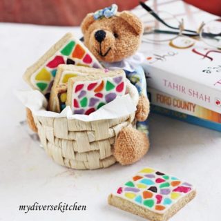 Colour Me A Rainbow Egg Free Decorated Sugar Cookies Daring Baker 