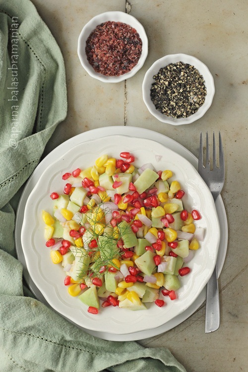 Guava & Sweet Corn Salad