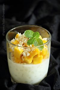 Vegan Tapioca Pearl Pudding - My Diverse Kitchen - A Vegetarian Blog