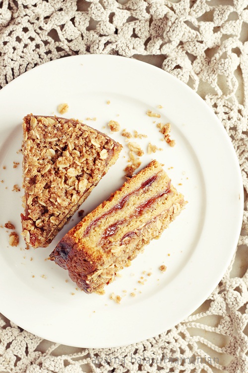 Yeasted Plum Coffee Cake
